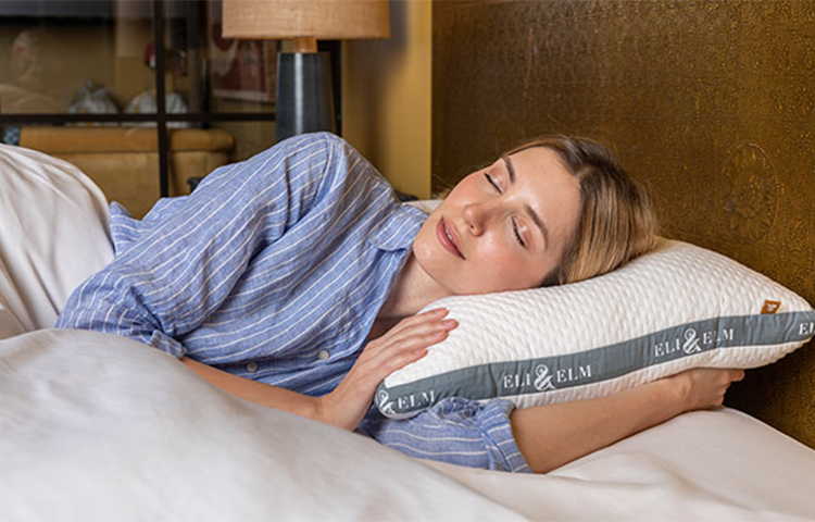 Eliandelm Side Sleeper Design Pillows