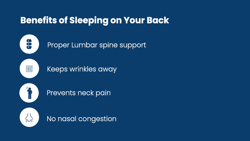 Benefits of Sleeping on Your Back
